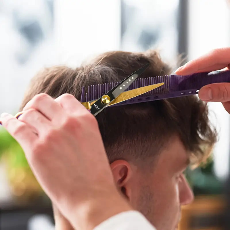 Men's Premium Hairdressing Scissors Set - 11pcs