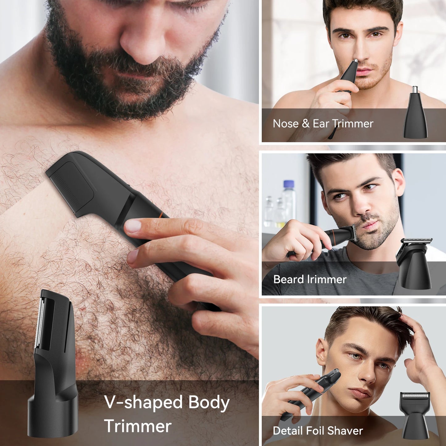 MAXGROOM Elite 4-in-1 Men's Grooming Kit - Menloft