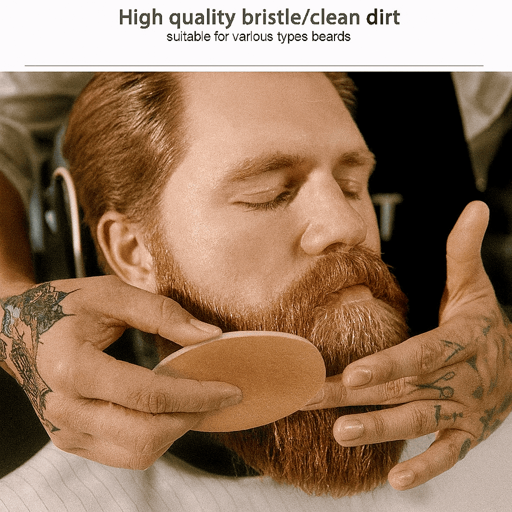 Luxury Men's Grooming Set - Boar Bristle & Wood