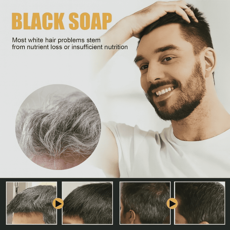Luxurious Polygonum Hair Darkening Shampoo Bar - Menloft