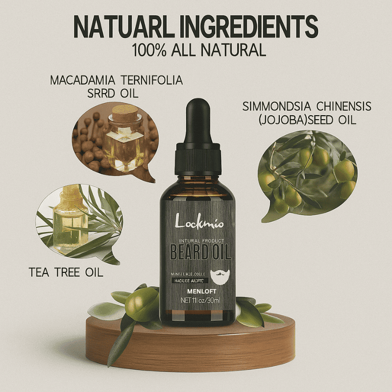 Exquisite Vanilla Beard Elixir - Hydrate & Strengthen - Menloft
