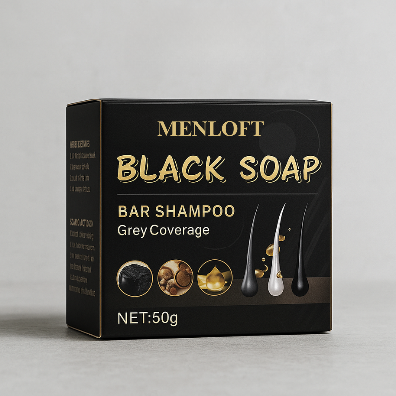 Luxurious Polygonum Hair Darkening Shampoo Bar - Menloft