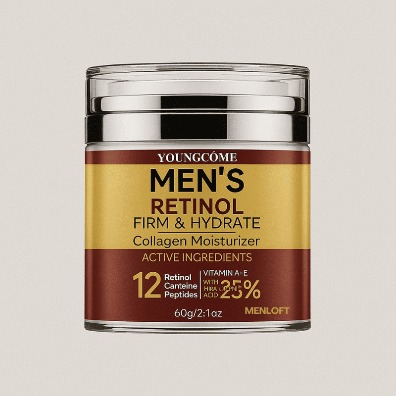 Men's Retinol Collagen Firming Face Cream - Menloft