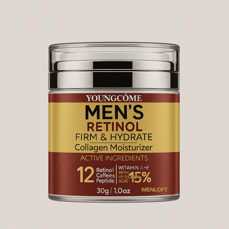 Men's Retinol Collagen Firming Face Cream - Menloft
