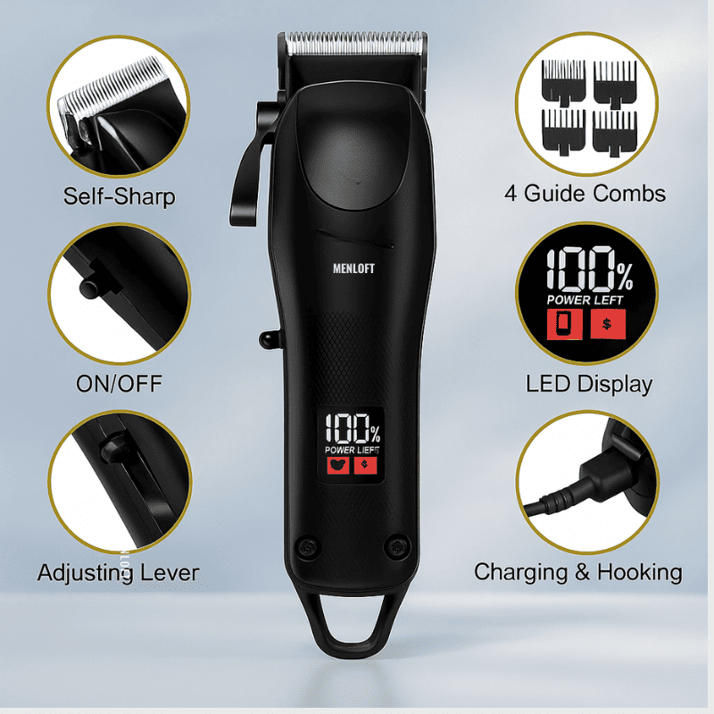 Elite Precisie Haartrimmerset voor Heren