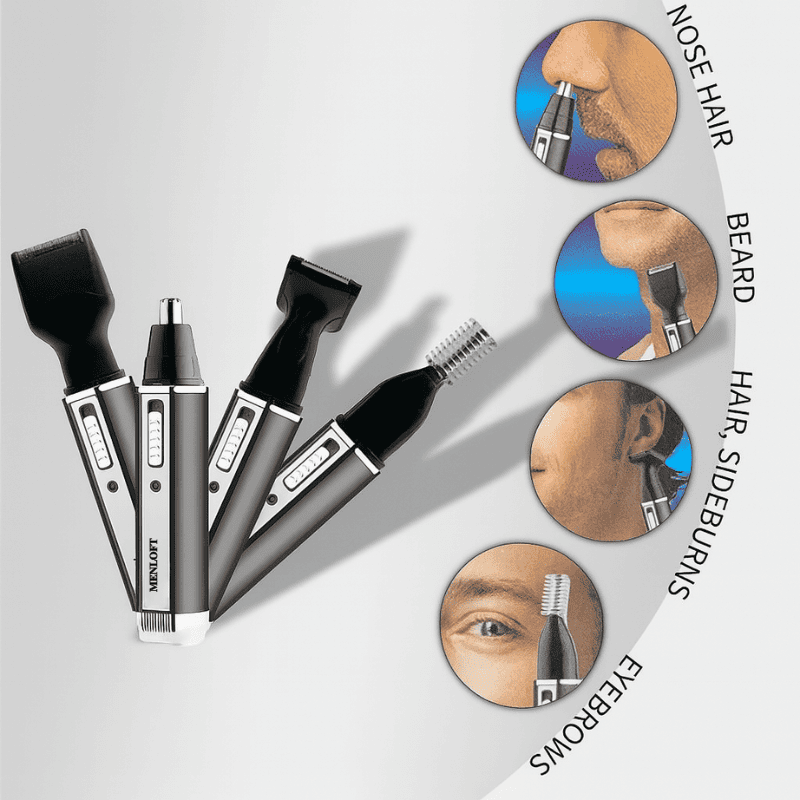 Kemei KM-6630: The Ultimate 4-in-1 Grooming Precision - Menloft
