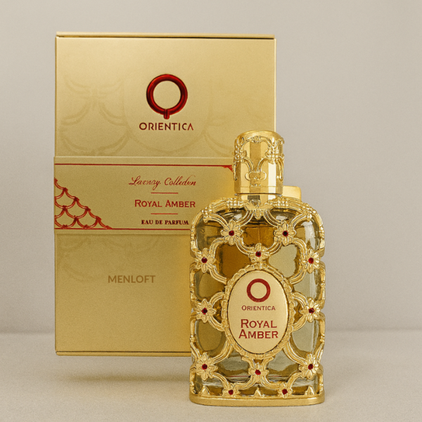 Royal Amber Luxury Eau de Parfum for Men - 80ml - Menloft