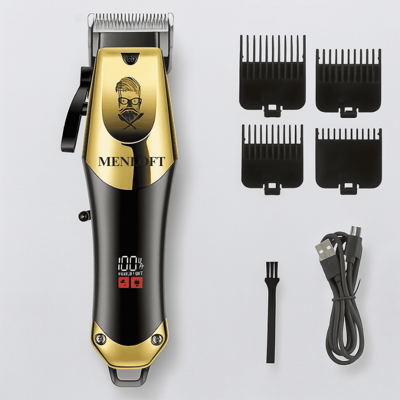 Exquisite USB Rechargeable Hair Clipper Set for Men - Menloft