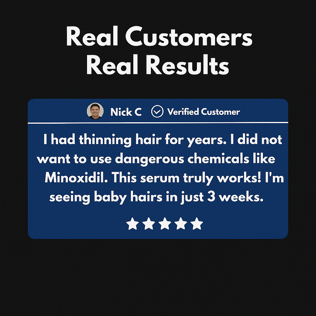 Bodywise – Hair Growth and Deep Repair Serum - Menloft