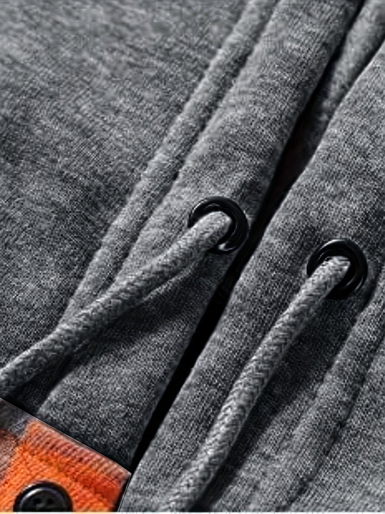 Men's Fashion Hooded Flannel Hoodie Plaid Sweatshirt