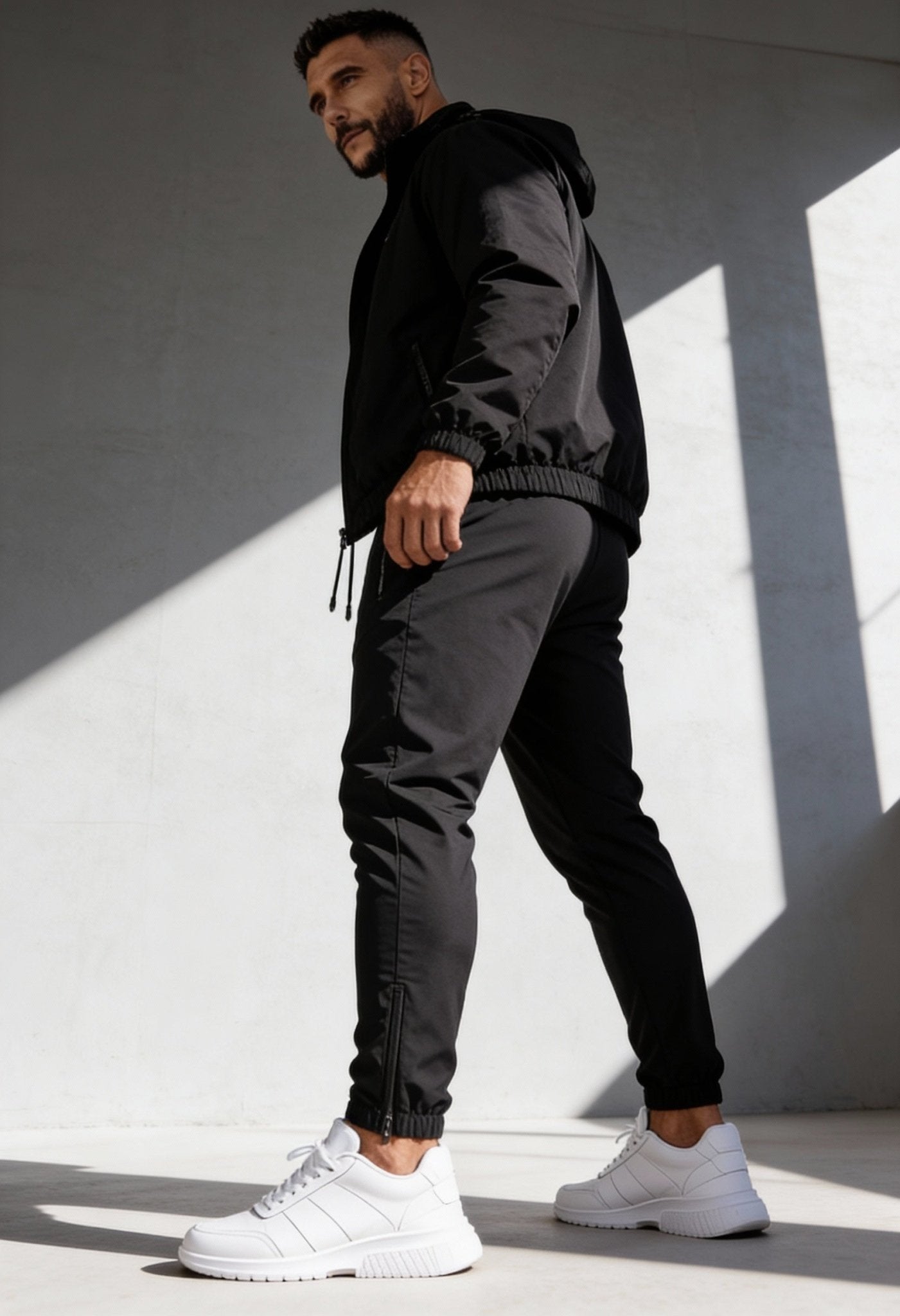 Men's Elite Elastic Waist Sports Trousers - Menloft