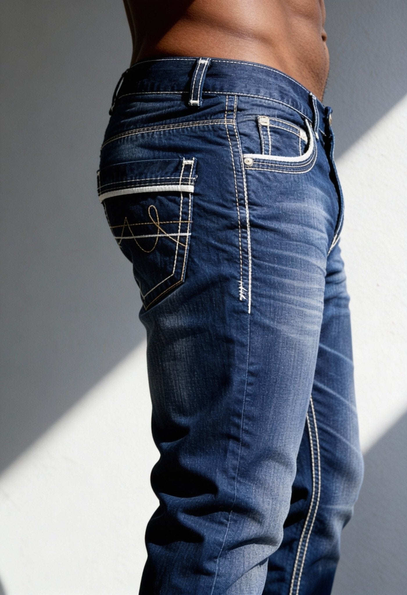 Men's Premium Heavyweight Jeans - Timeless Style & Comfort - Menloft