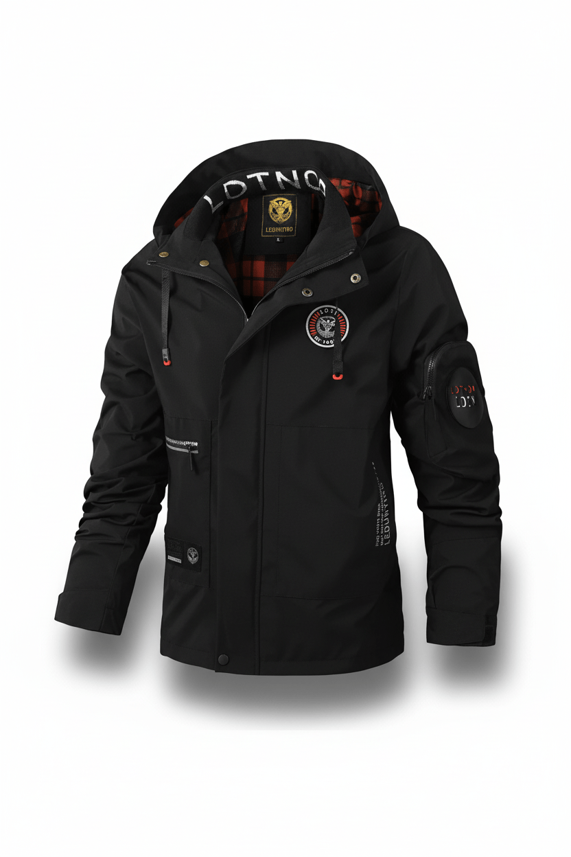 Men's Waterproof Hooded Parka Jacket - Ultimate Outdoor Comfort - Menloft