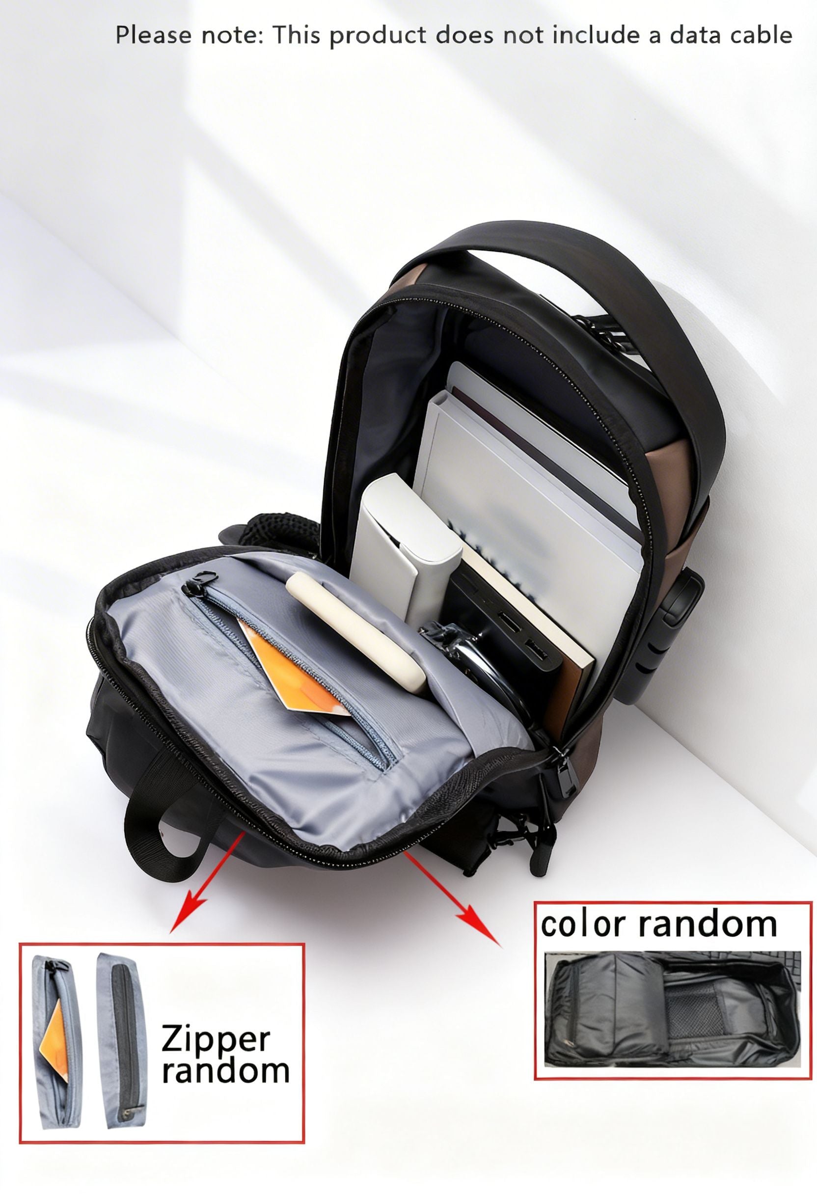 Anti-Theft Bag LockShield Carry — Password Lock Security Crossbody - Side Profile Messenger Bag