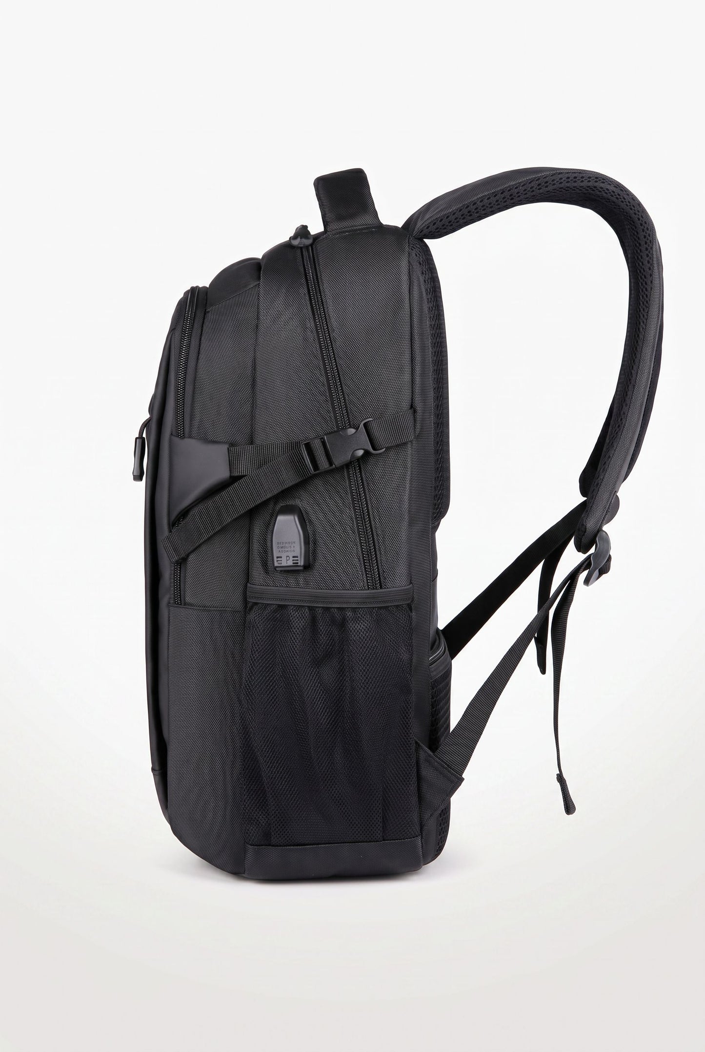 Menloft Backpack FlexPack Smart Travel – men's bag side view | Slim & Minimalist
