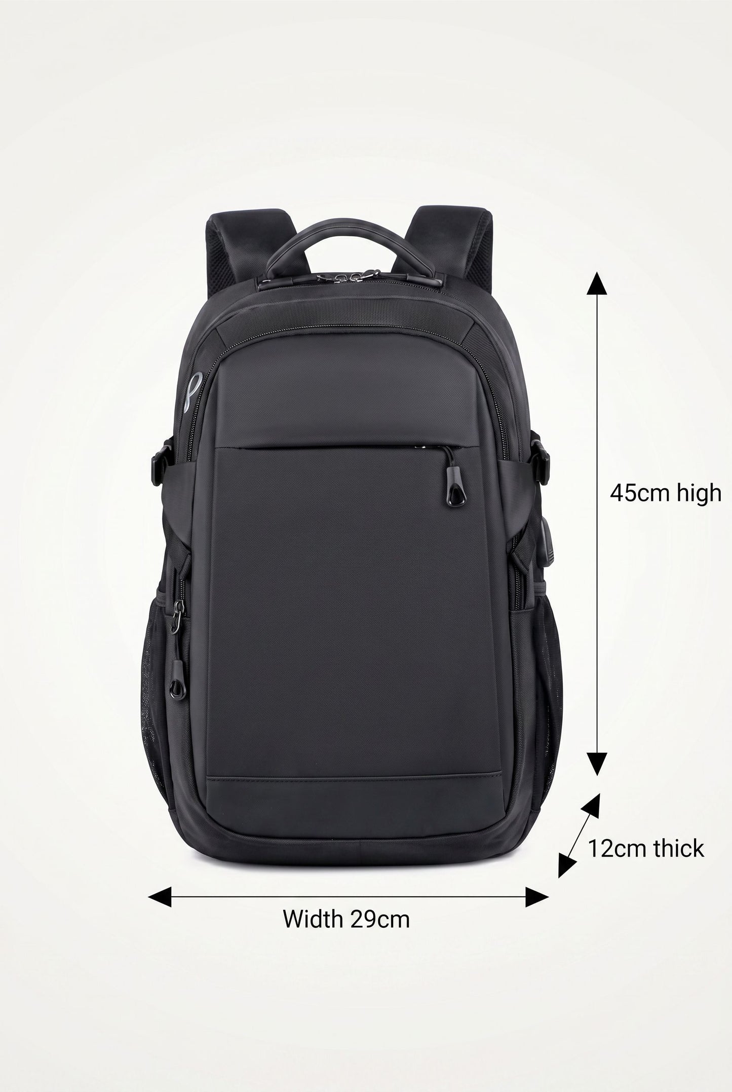 Backpack FlexPack Smart Travel – Menloft Premium men's bag | RFID Blocking | Genuine Leather