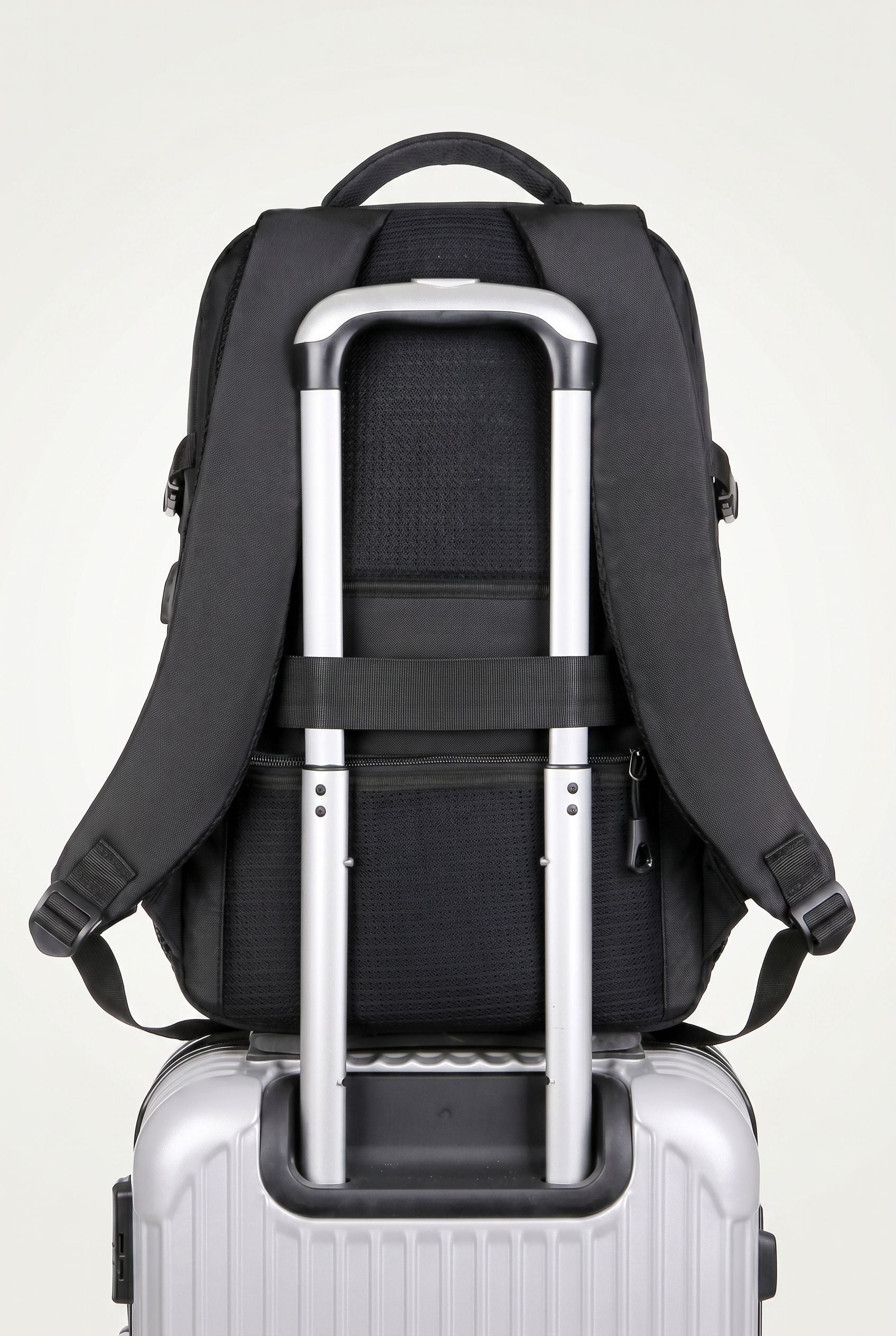 Menloft Backpack FlexPack Smart Travel – men's bag front view | Premium quality