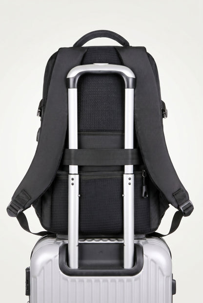 Menloft Backpack FlexPack Smart Travel – men's bag front view | Premium quality