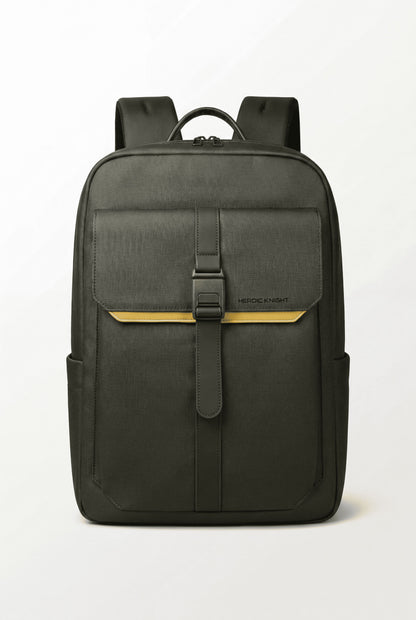Menloft Backpack KnightVault Organized – men's bag front view | Premium quality