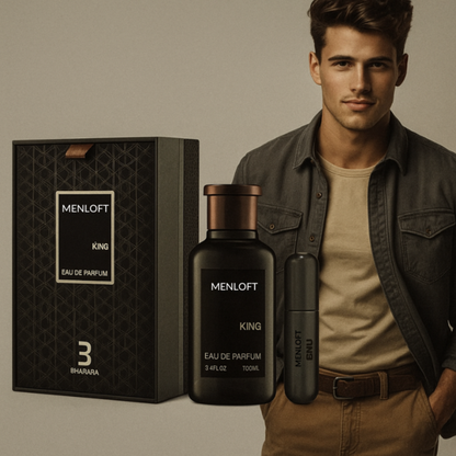 Bharara King Eau de Parfum - Majestic Arabian Essence - Menloft
