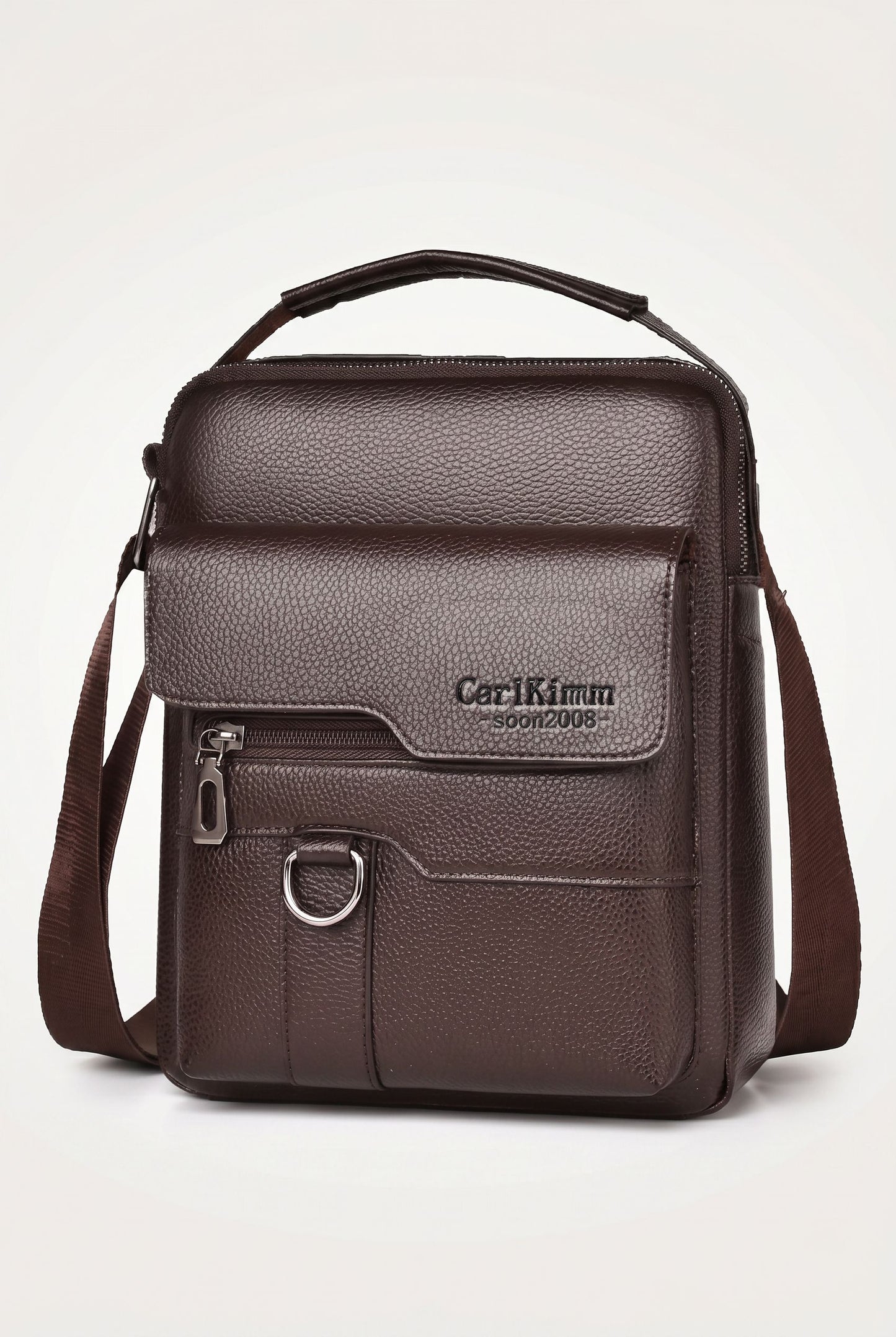 Menloft Briefcase ExecuCarry Versatile – men's bag close-up texture | Premium materials