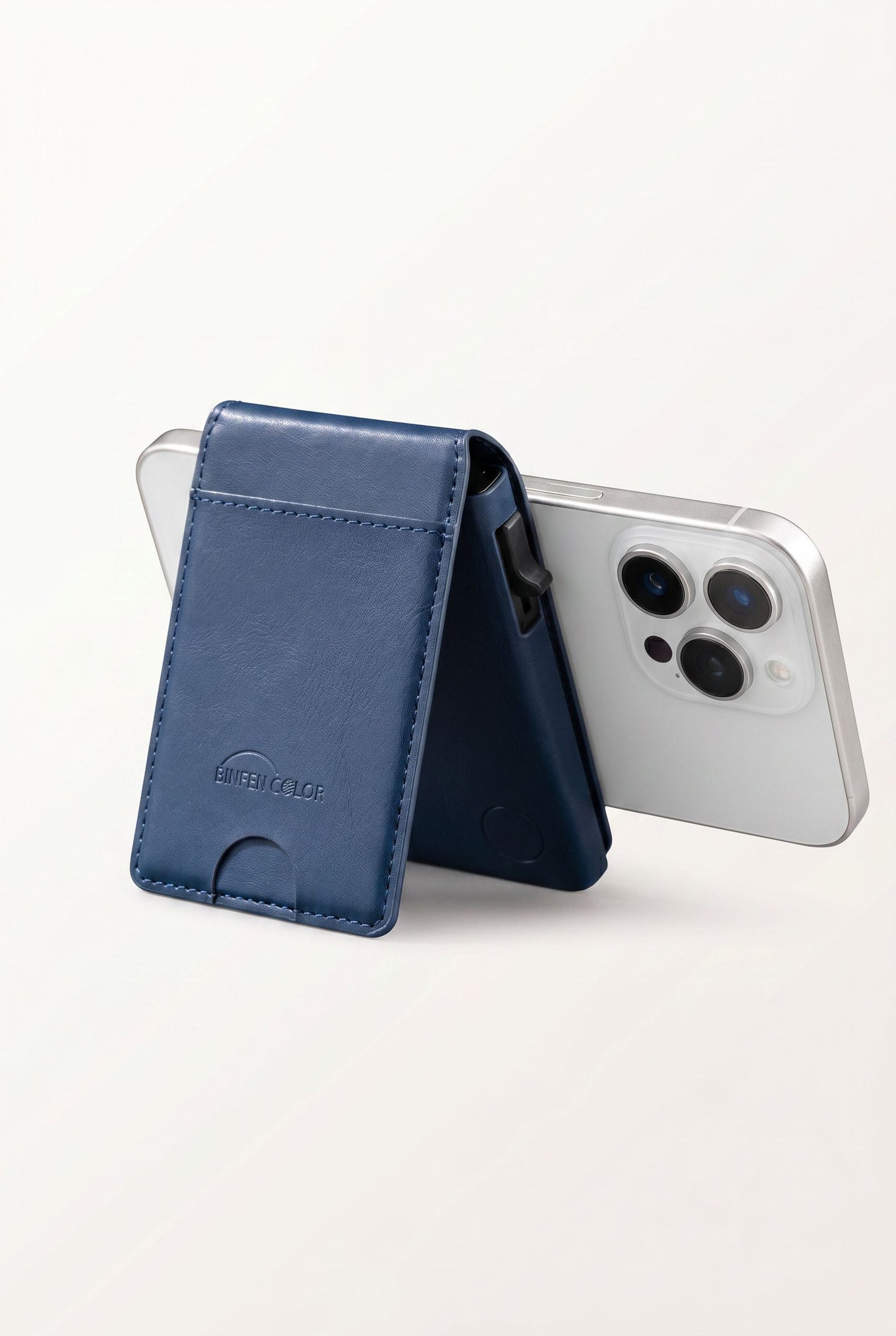 Menloft Card Holder MagVault Pop-Up – men's bag side view | Slim & Minimalist
