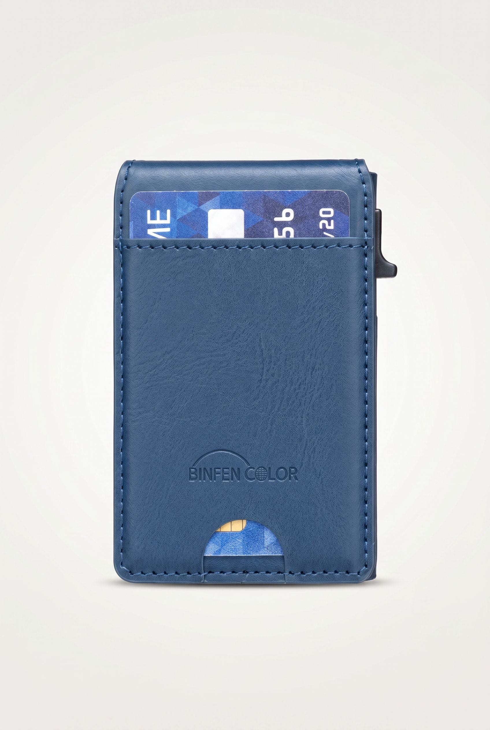 Card Holder MagVault Pop-Up – Menloft Premium men's bag | RFID Blocking | Genuine Leather