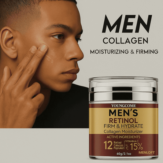Men's Retinol Collagen Firming Face Cream - Menloft