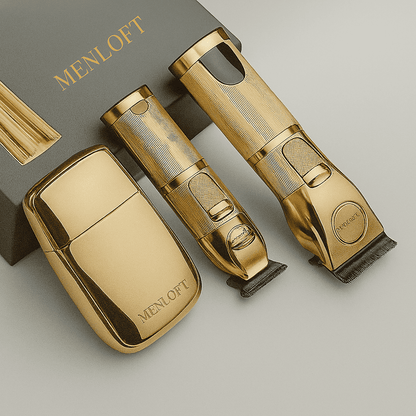 Pop Barbers Elite Hair Clipper & Trimmer Set - Menloft