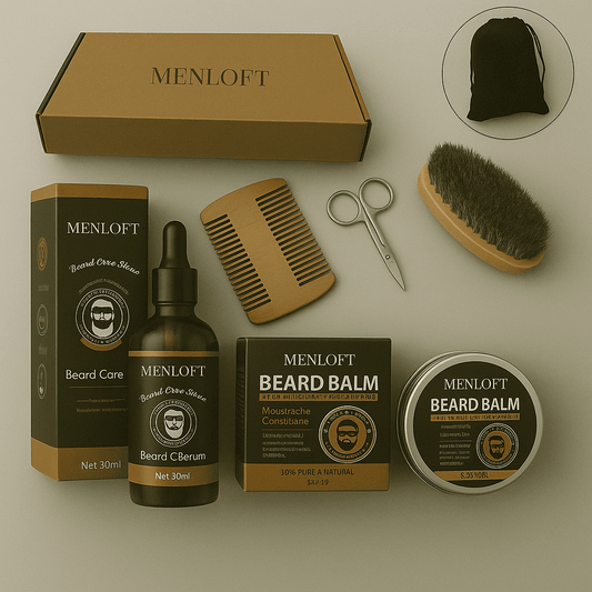 Ultimate Beard Grooming Kit for Sophisticated Men - Menloft