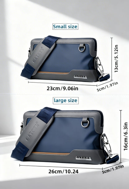 Crossbody Bag OxfordPro Carry — Adjustable Premium Oxford Fabric - Back Panel Anti-Theft Pocket