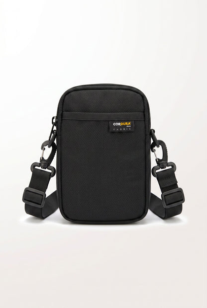 Crossbody NomadCore Cordura – Menloft Premium men's bag | RFID Blocking | Genuine Leather