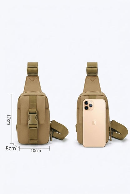 Taktische Brusttasche Militär Trekkingrucksack EDC Sporttasche Umhängetasche Crossbody Pack Sturmtasche für Wandern Radfahren Camping