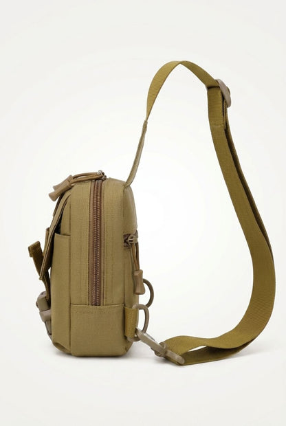 Taktische Brusttasche Militär Trekkingrucksack EDC Sporttasche Umhängetasche Crossbody Pack Sturmtasche für Wandern Radfahren Camping