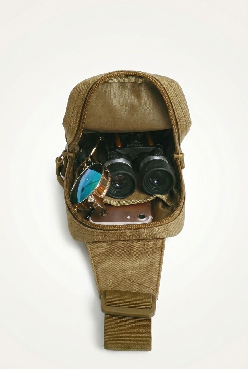 Taktische Brusttasche Militär Trekkingrucksack EDC Sporttasche Umhängetasche Crossbody Pack Sturmtasche für Wandern Radfahren Camping