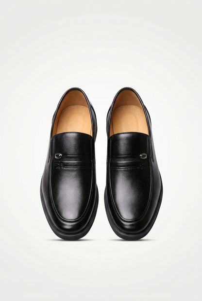 Leather Men Formal Shoes Luxury Brand 2023 Men's Loafers Dress Moccasins Breathable Slip on Black Driving Shoes Plus Size 