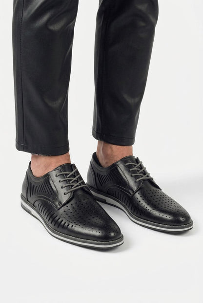 Leather loafer men fashion comfortable 2026 brand casual shoes men
