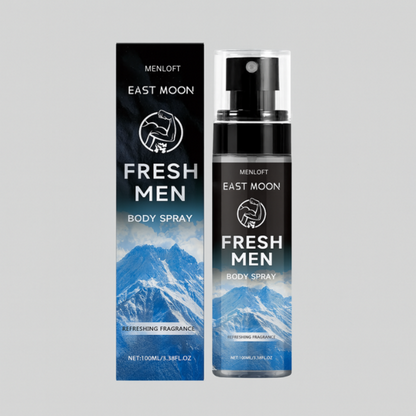 East Moon Sandalwood Men's Premium Deodorant Spray - Menloft