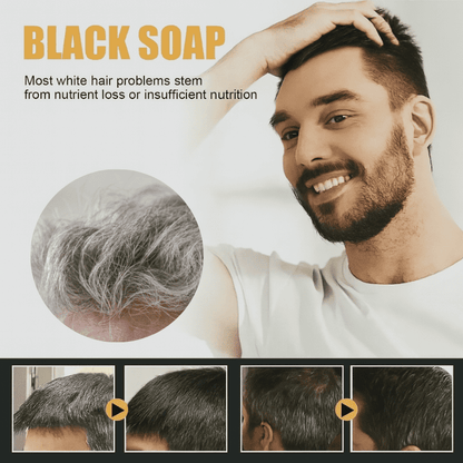 Luxurious Polygonum Hair Darkening Shampoo Bar - Menloft