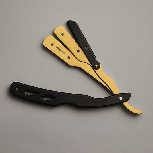 Luxury Stainless Steel Barber Razor - Menloft