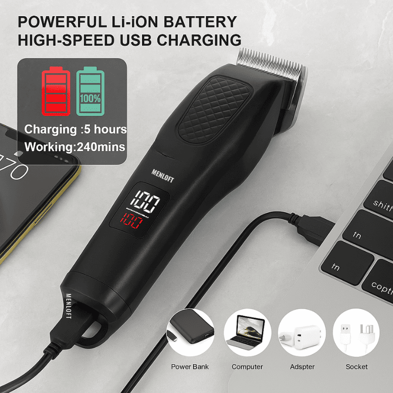 Elite Men's Precision Hair Clipper Kit