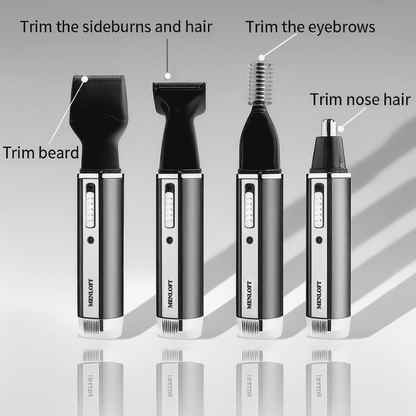 Kemei KM-6630: The Ultimate 4-in-1 Grooming Precision - Menloft