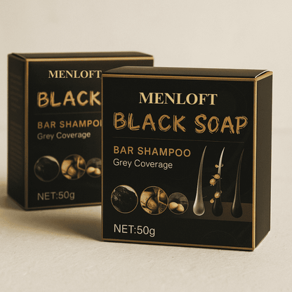 Luxurious Polygonum Hair Darkening Shampoo Bar - Menloft