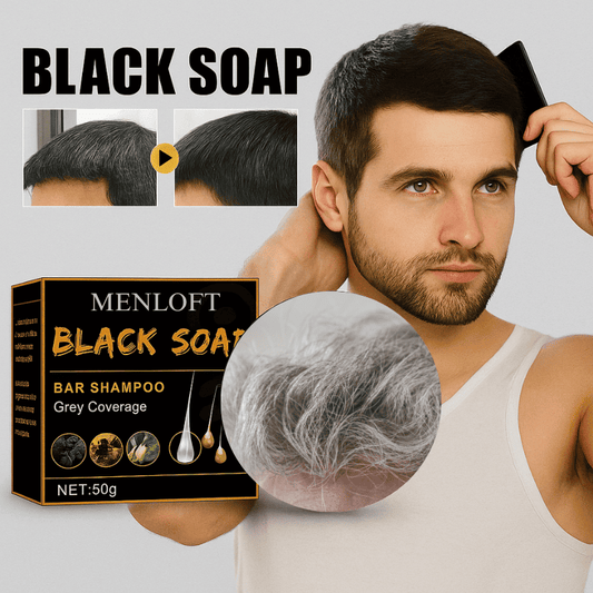 Luxurious Polygonum Hair Darkening Shampoo Bar - Menloft