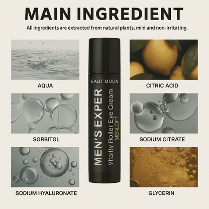 Elite Men's Eye Revitalizing Roller - Menloft