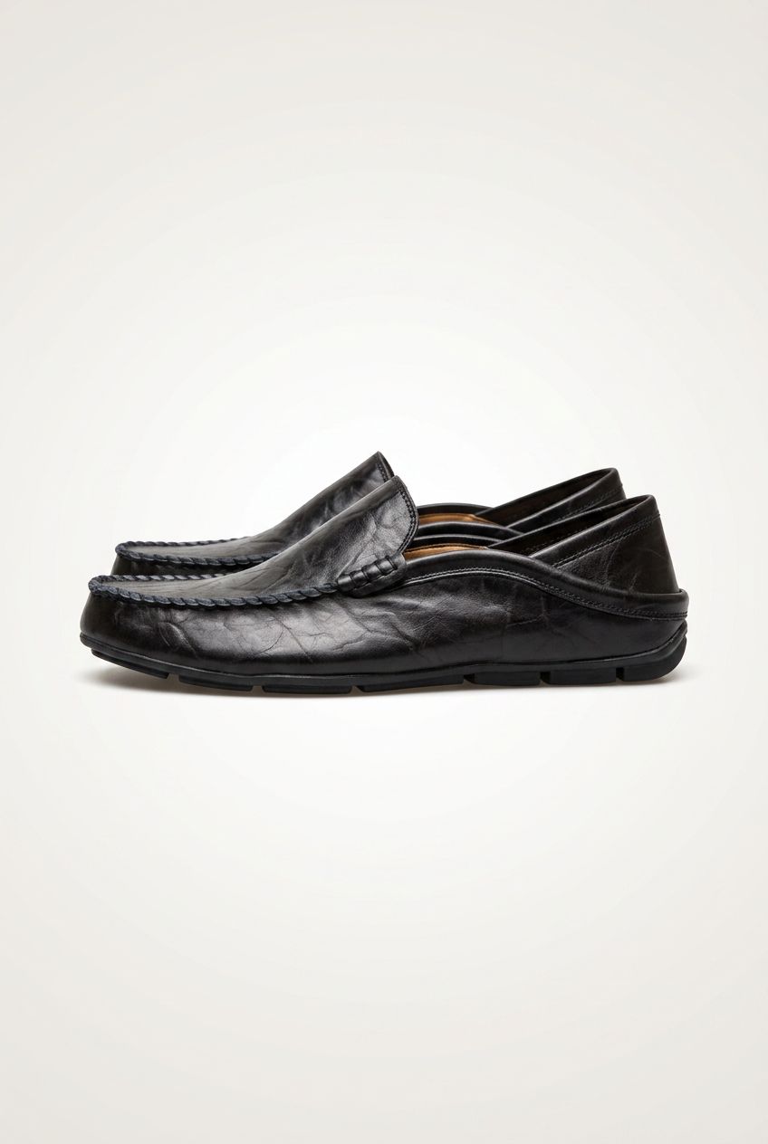 Men Shoes Casual Genuine Leather Mens Loafers Moccasins Designer Slip on Boat Shoes High Quality Chaussure Homme Plus Size 37-47