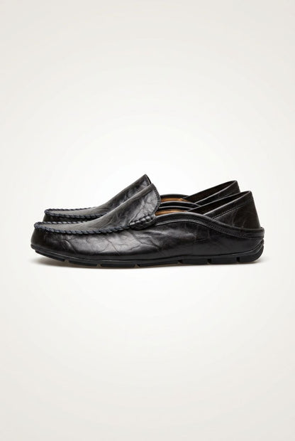 Men Shoes Casual Genuine Leather Mens Loafers Moccasins Designer Slip on Boat Shoes High Quality Chaussure Homme Plus Size 37-47