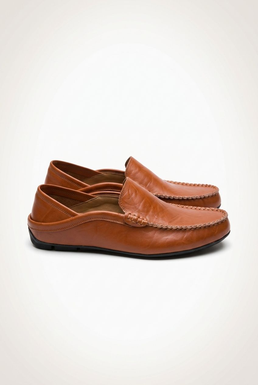 Men Shoes Casual Genuine Leather Mens Loafers Moccasins Designer Slip on Boat Shoes High Quality Chaussure Homme Plus Size 37-47