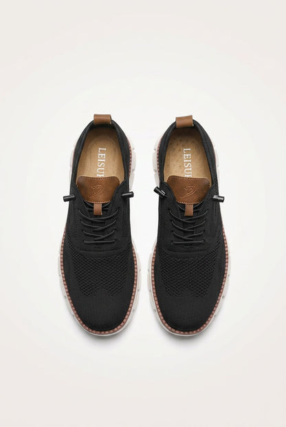 New men's large-sized casual shoes - Fly-Weave mesh breathable sports shoes, lightweight and slip-resistant men's shoes