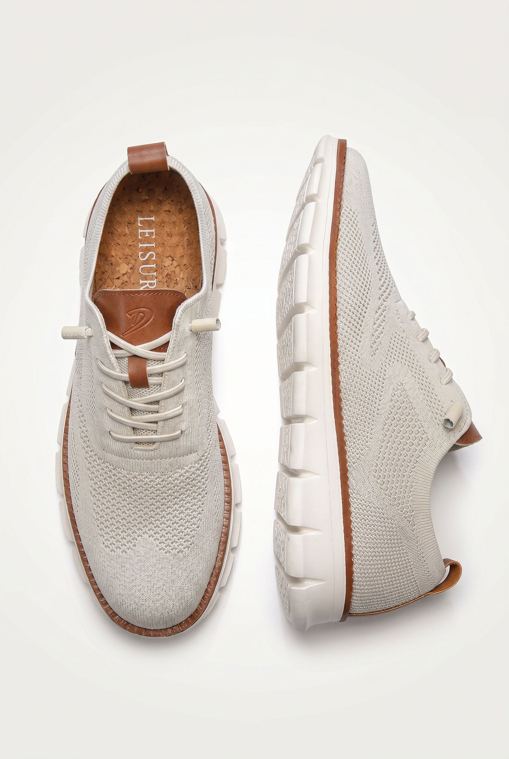 New men's large-sized casual shoes - Fly-Weave mesh breathable sports shoes, lightweight and slip-resistant men's shoes